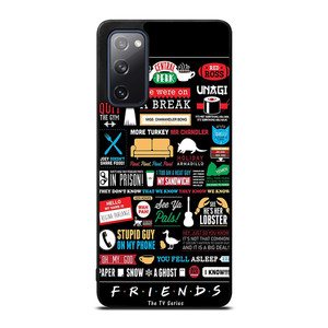 FRIENDS TV SERIES COLLAGE Samsung Galaxy S20 FE Case Cover FRIENDS TV SERIES COLLAGE Samsung Galaxy S20 FE Case Cover