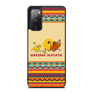 HAKUNA MATATA LION KING AZTEC 3 Samsung Galaxy S20 FE Case Cover