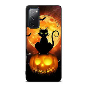 HALLOWEEN BLACK CAT Samsung Galaxy S20 FE Case Cover