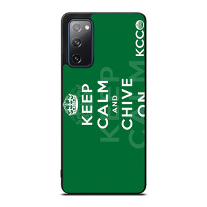 KEEP CALM AND CHIVE ON 2 Samsung Galaxy S20 FE Case Cover