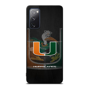 MIAMI HURRICANES UM 1 Samsung Galaxy S20 FE Case Cover
