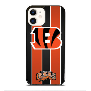 CINCINNATI BENGALS STRIPE iPhone 12 Case Cover CINCINNATI BENGALS STRIPE iPhone 12 Case Cover