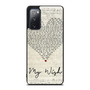 RASCAL FLATTS LYRIC Samsung Galaxy S20 FE Case Cover