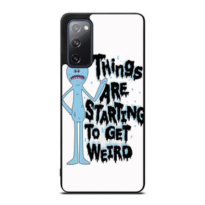 RICK AND MORTY GET WEIRD Samsung Galaxy S20 FE Case Cover RICK AND MORTY GET WEIRD Samsung Galaxy S20 FE Case Cover