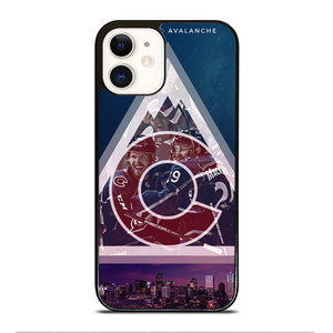 COLORADO AVALANCHE TEAM iPhone 12 Case Cover COLORADO AVALANCHE TEAM iPhone 12 Case Cover
