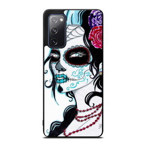 SUGAR SKULL LADY Samsung Galaxy S20 FE Case Cover SUGAR SKULL LADY Samsung Galaxy S20 FE Case Cover