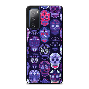 SUGAR SKULL PATTERN Samsung Galaxy S20 FE Case Cover SUGAR SKULL PATTERN Samsung Galaxy S20 FE Case Cover