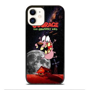 COURAGE THE COWARDLY DOG SPACE iPhone 12 Case Cover