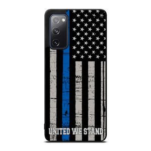 THIN BLUE LINE WE STAND Samsung Galaxy S20 FE Case Cover THIN BLUE LINE WE STAND Samsung Galaxy S20 FE Case Cover