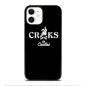 CROOKS AND CASTLES SKULL iPhone 12 Case Cover