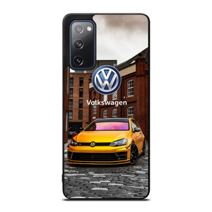 VW VOLKSWAGEN GTI CAR YEELOW Samsung Galaxy S20 FE Case Cover