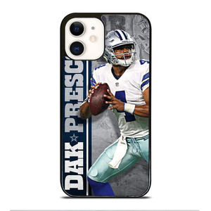 DALLAS COWBOYS DAK PRESCOTT iPhone 12 Case Cover DALLAS COWBOYS DAK PRESCOTT iPhone 12 Case Cover