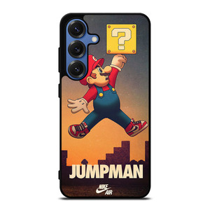 AIR JORDAN X MARIO BROS Samsung Galaxy S25 Case Cover
