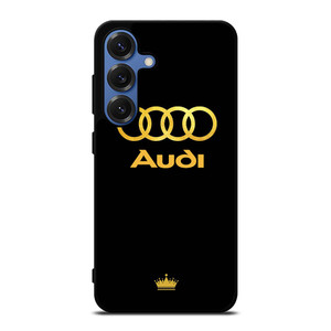 AUDI GOLD LOGO Samsung Galaxy S25 Case Cover AUDI GOLD LOGO Samsung Galaxy S25 Case Cover