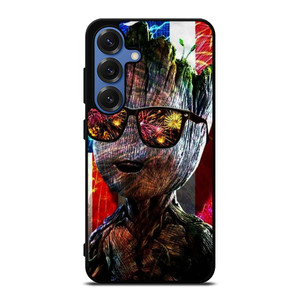 BABY GROOT AMERICAN Samsung Galaxy S25 Case Cover