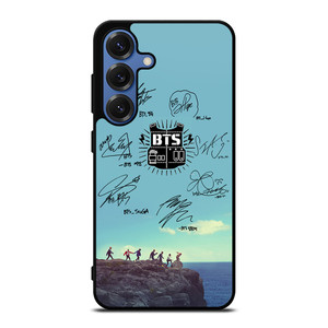 BANGTAN BOYS BTS SIGNATURE Samsung Galaxy S25 Case Cover BANGTAN BOYS BTS SIGNATURE Samsung Galaxy S25 Case Cover
