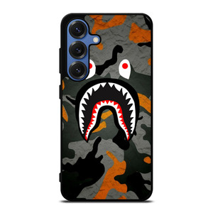 BAPE SHARK CAMO 1 Samsung Galaxy S25 Case Cover