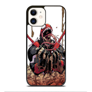 DEADPOOL VENOM iPhone 12 Case Cover DEADPOOL VENOM iPhone 12 Case Cover