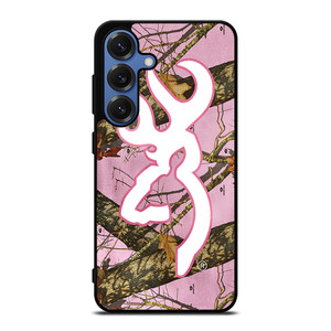 CAMO PINK BROWNING Samsung Galaxy S25 Case Cover