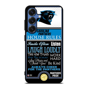 CAROLINA PANTHERS PRIDE Samsung Galaxy S25 Case Cover