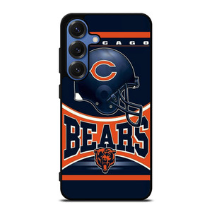 CHICAGO BEARS FOOTBALL Samsung Galaxy S25 Case Cover CHICAGO BEARS FOOTBALL Samsung Galaxy S25 Case Cover
