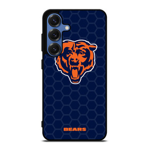 CHICAGO BEARS HEXAGON LOGO Samsung Galaxy S25 Case Cover CHICAGO BEARS HEXAGON LOGO Samsung Galaxy S25 Case Cover