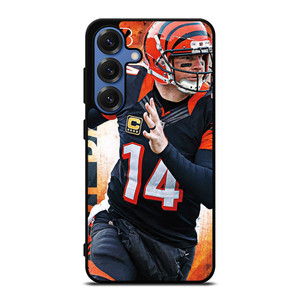 CINCINNATI BENGALS ANDY DALTON Samsung Galaxy S25 Case Cover CINCINNATI BENGALS ANDY DALTON Samsung Galaxy S25 Case Cover