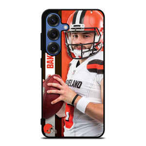 CLEVELAND BROWNS BAKER MAYFIELD Samsung Galaxy S25 Case Cover CLEVELAND BROWNS BAKER MAYFIELD Samsung Galaxy S25 Case Cover
