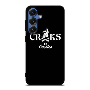 CROOKS AND CASTLES SKULL Samsung Galaxy S25 Case Cover