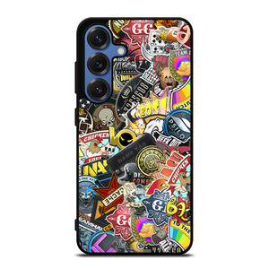 CSGO STICKER BOMB Samsung Galaxy S25 Case Cover