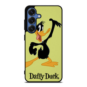 DAFFY DUCK BLACK Samsung Galaxy S25 Case Cover