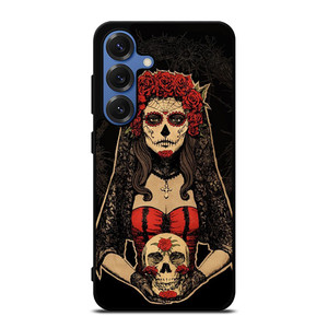 DAY OF THE DEAD ART Samsung Galaxy S25 Case Cover
