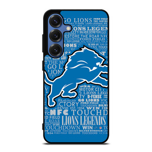 DETROIT LIONS QUOTE Samsung Galaxy S25 Case Cover