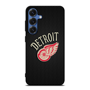 DETROIT RED WINGS METAL LOGO Samsung Galaxy S25 Case Cover