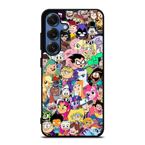 DISNEY CARTOON COLLAGE Samsung Galaxy S25 Case Cover