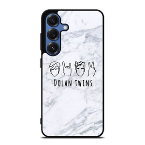 DOLAN TWINS MARBLE LOGO Samsung Galaxy S25 Case Cover DOLAN TWINS MARBLE LOGO Samsung Galaxy S25 Case Cover