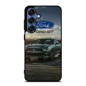 FORD MUSTANG GT BLACK CAR Samsung Galaxy S25 Case Cover