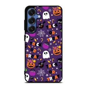HALLOWEEN WITCH PUMPKIN PATTERN 2 Samsung Galaxy S25 Case Cover