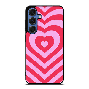 HEARTS PINK Samsung Galaxy S25 Case Cover