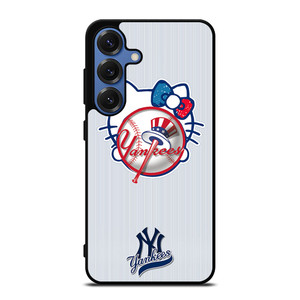HELLO KITTY NEW YORK YANKEES Samsung Galaxy S25 Case Cover