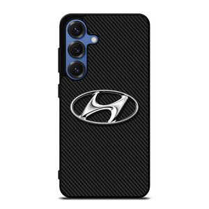 HYUNDAI CARBON LOGO Samsung Galaxy S25 Case Cover HYUNDAI CARBON LOGO Samsung Galaxy S25 Case Cover