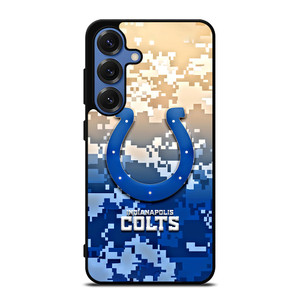 INDIANAPOLIS COLTS CAMO LOGO Samsung Galaxy S25 Case Cover