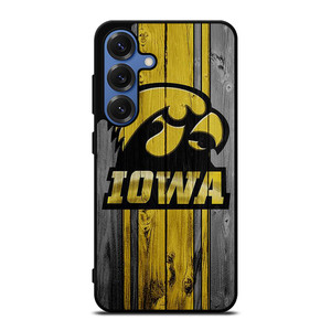 IOWA HAWKEYES WOODEN Samsung Galaxy S25 Case Cover