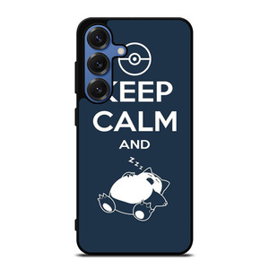 KEEP CALM SNORLAX Samsung Galaxy S25 Case Cover KEEP CALM SNORLAX Samsung Galaxy S25 Case Cover
