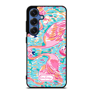 LILLY PULITZER FLAMINGO Samsung Galaxy S25 Case Cover