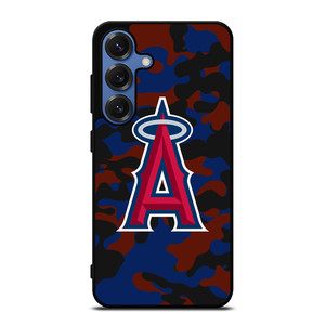 LOS ANGELES ANGELS CAMO LOGO Samsung Galaxy S25 Case Cover