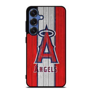 LOS ANGELES ANGELS WOODEN LOGO Samsung Galaxy S25 Case Cover LOS ANGELES ANGELS WOODEN LOGO Samsung Galaxy S25 Case Cover