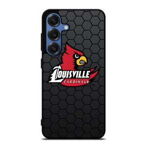 LOUISVILLE CARDINALS LOGO HEXAGON Samsung Galaxy S25 Case Cover LOUISVILLE CARDINALS LOGO HEXAGON Samsung Galaxy S25 Case Cover