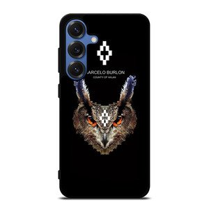 MARCELO BURLON OWL Samsung Galaxy S25 Case Cover MARCELO BURLON OWL Samsung Galaxy S25 Case Cover