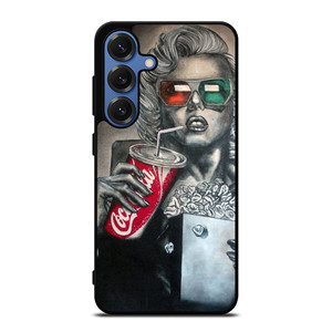 MARILYN MONROE COLA Samsung Galaxy S25 Case Cover MARILYN MONROE COLA Samsung Galaxy S25 Case Cover